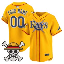 Custom Tampa Bay Rays Jersey Name, Number One Piece Premier Stitched by My Store