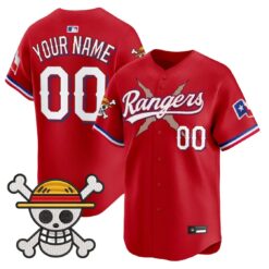 Custom Texas Rangers Jersey Name, Number One Piece Premier Limited Stitched by My Store