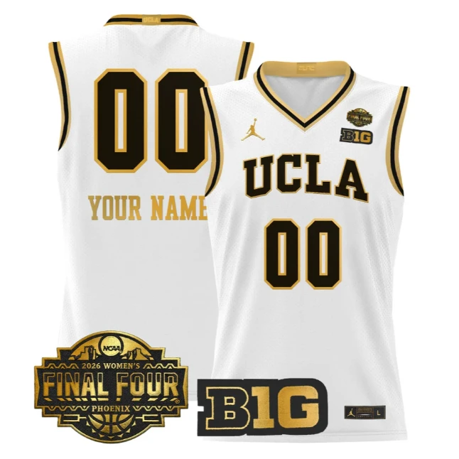 Custom UCLA Bruins Jersey 2026 Final Four Patch Basketball Stitched by My store basketball