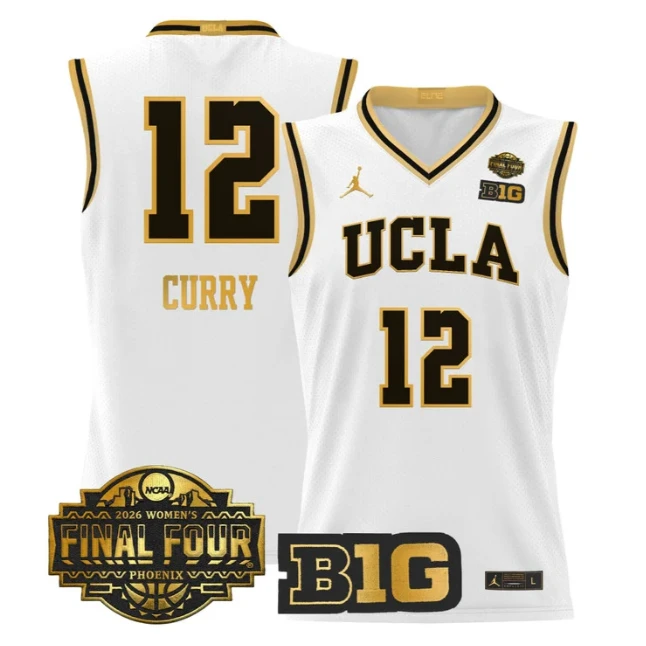 Denise Curry Jersey #12 UCLA Bruins 2026 Final Four Patch Stitched by My store basketball