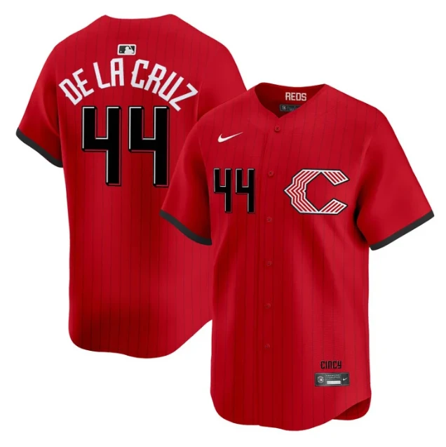 Elly De La Cruz Jersey #44 Cincinnati Reds 2026 City Connect Premier Stitched by My Store
