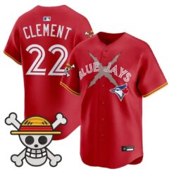 Ernie Clement Jersey #22 Blue Jays One Piece Premier Limited Stitched by My Store