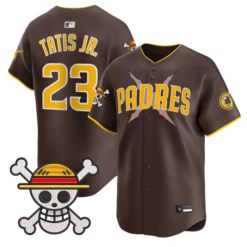 Fernando Tatis Jr Jersey #23 Padres One Piece Premier Limited Stitched by My Store