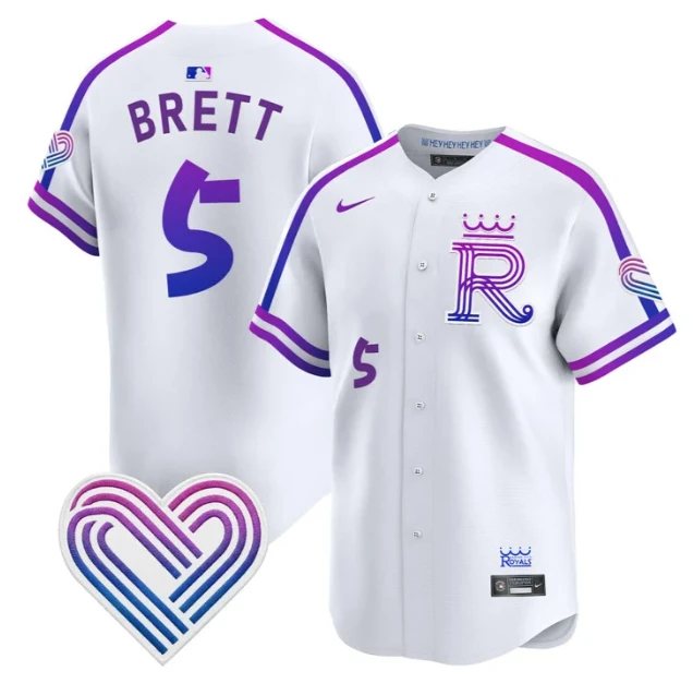 George Brett Jersey #5 Kansas City Royals 2026 City Connect Premier Stitched by My Store