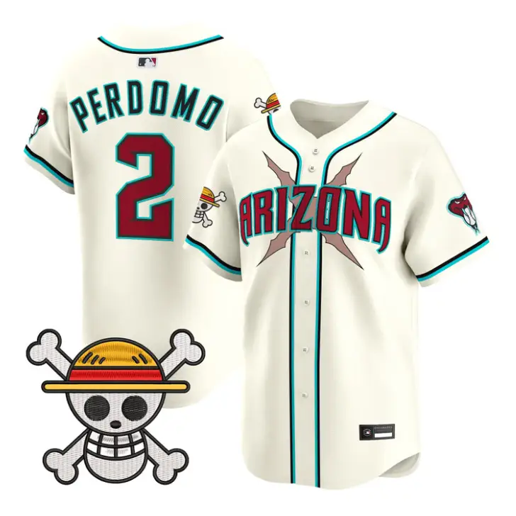 Geraldo Perdomo Jersey #2 Diamondbacks One Piece Vapor Premier Stitched by My Store