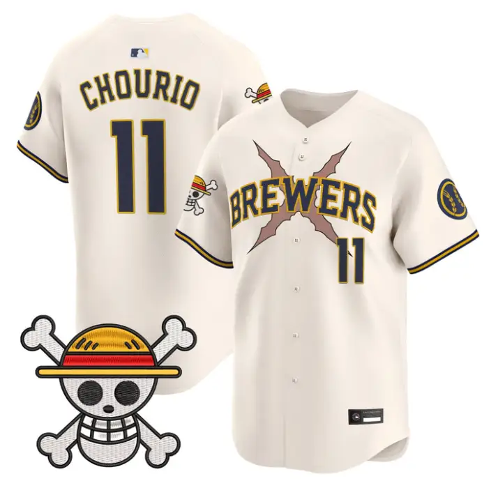 Jackson Chourio Jersey #11 Milwaukee Brewers One Piece Premier Stitched by My Store