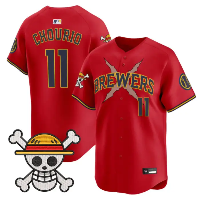 Jackson Chourio Jersey #11 Milwaukee Brewers One Piece Premier Stitched by My Store