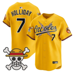 Jackson Holliday Jersey #7 Baltimore Orioles One Piece Premier Stitched by My Store