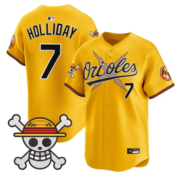 Jackson Holliday Jersey #7 Baltimore Orioles One Piece Premier Stitched by My Store