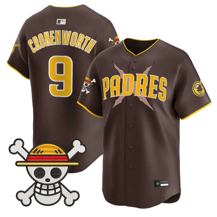 Jake Cronenworth Jersey #9 Padres One Piece Premier Limited Stitched by My Store