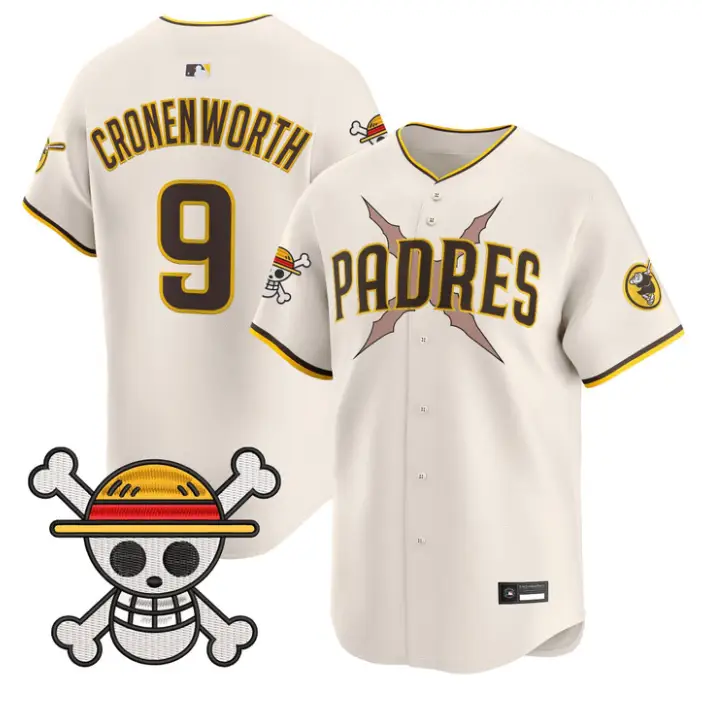 Jake Cronenworth Jersey #9 Padres One Piece Premier Limited Stitched by My Store