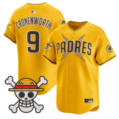 Jake Cronenworth Jersey #9 Padres One Piece Premier Limited Stitched by My Store