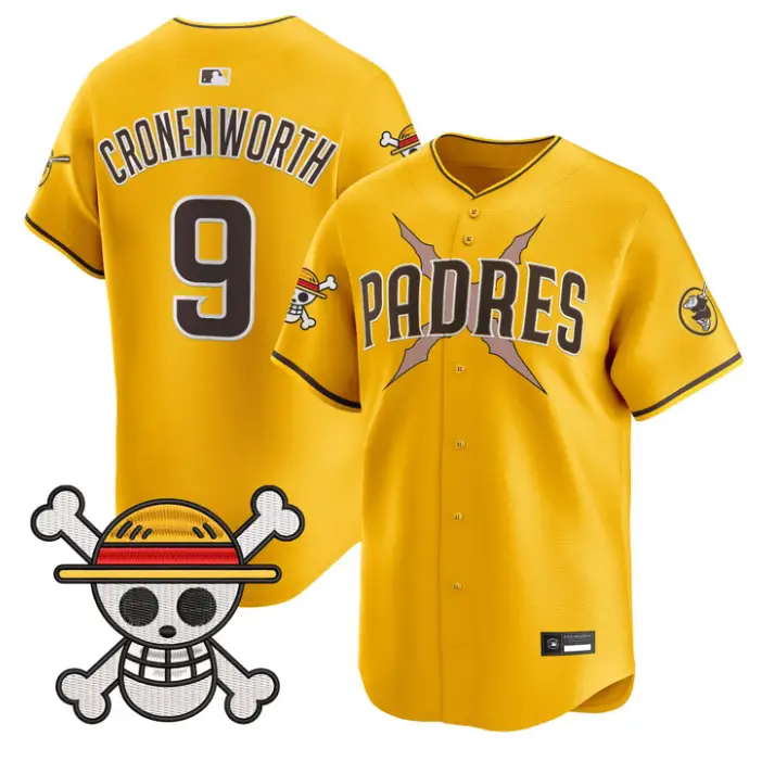 Jake Cronenworth Jersey #9 Padres One Piece Premier Limited Stitched by My Store