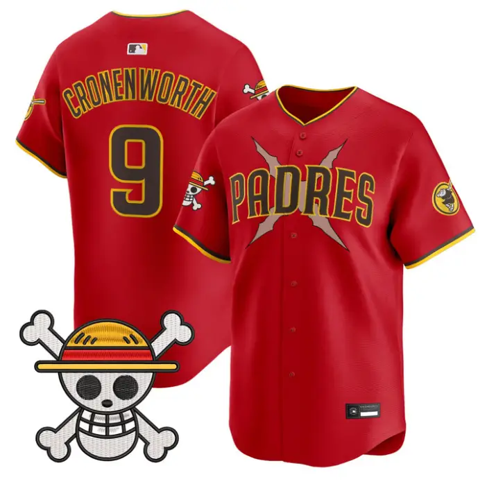Jake Cronenworth Jersey #9 Padres One Piece Premier Limited Stitched by My Store