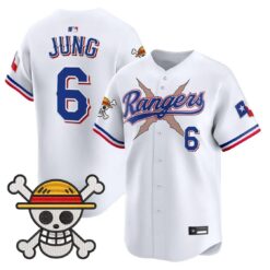 Josh Jung Jersey #6 Texas Rangers One Piece Premier Limited Stitched by My Store