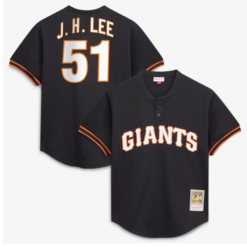 Jung Hoo Lee Jersey #51 San Francisco Giants All Stitched Black by My Store