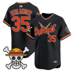 Justin Verlander Jersey #35 Detroit Tigers One Piece Premier Stitched by My Store