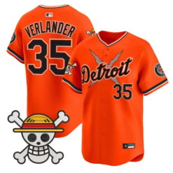 Justin Verlander Jersey #35 Detroit Tigers One Piece Premier Stitched by My Store