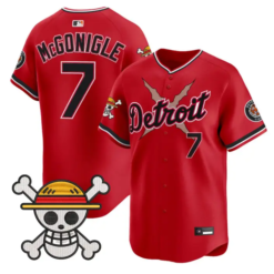 Kevin McGonigle Jersey #7 Detroit Tigers One Piece Premier Stitched by My Store
