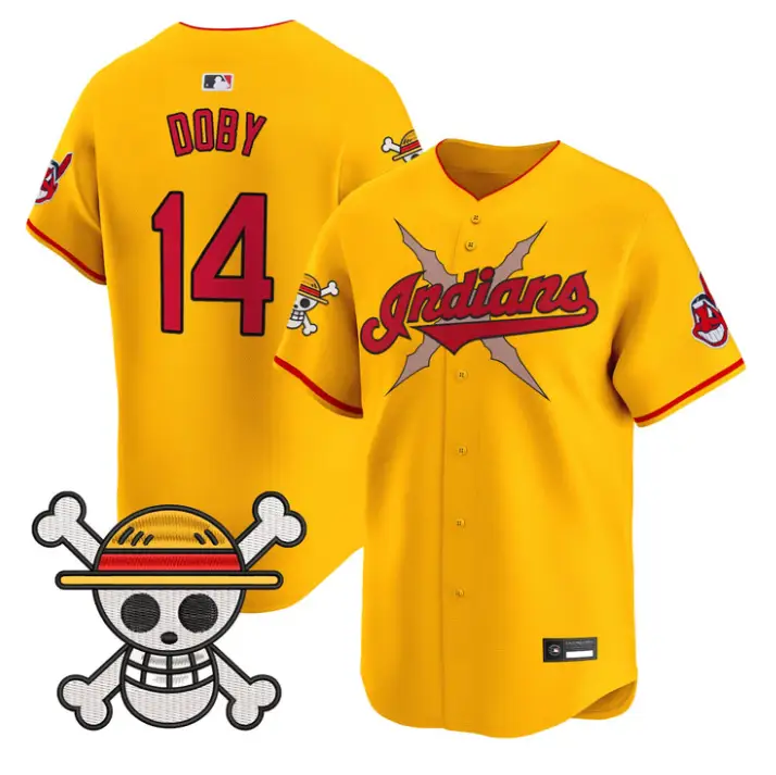 Larry Doby Jersey #14 Cleveland Indians One Piece Premier Stitched by My Store