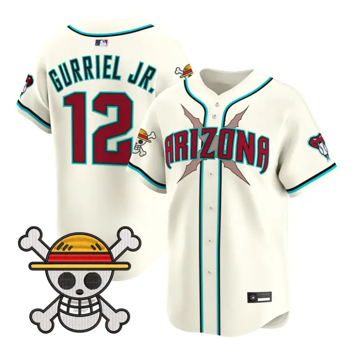 Lourdes Gurriel Jr Jersey #12 Diamondbacks One Piece Vapor Premier Stitched by My Store