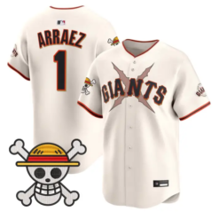Luis Arráez Jersey #1 San Francisco Giants One Piece Premier Stitched by My Store