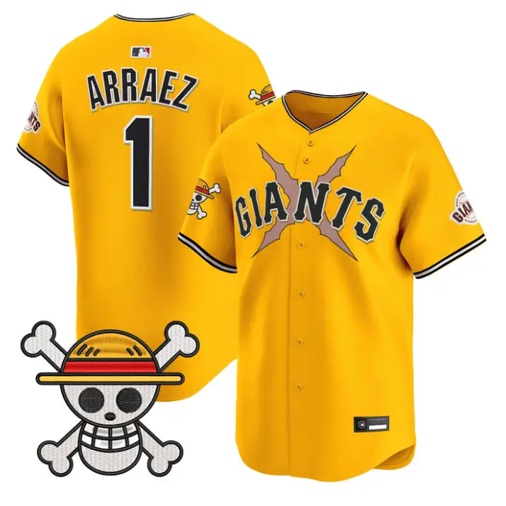 Luis Arráez Jersey #1 San Francisco Giants One Piece Premier Stitched by My Store