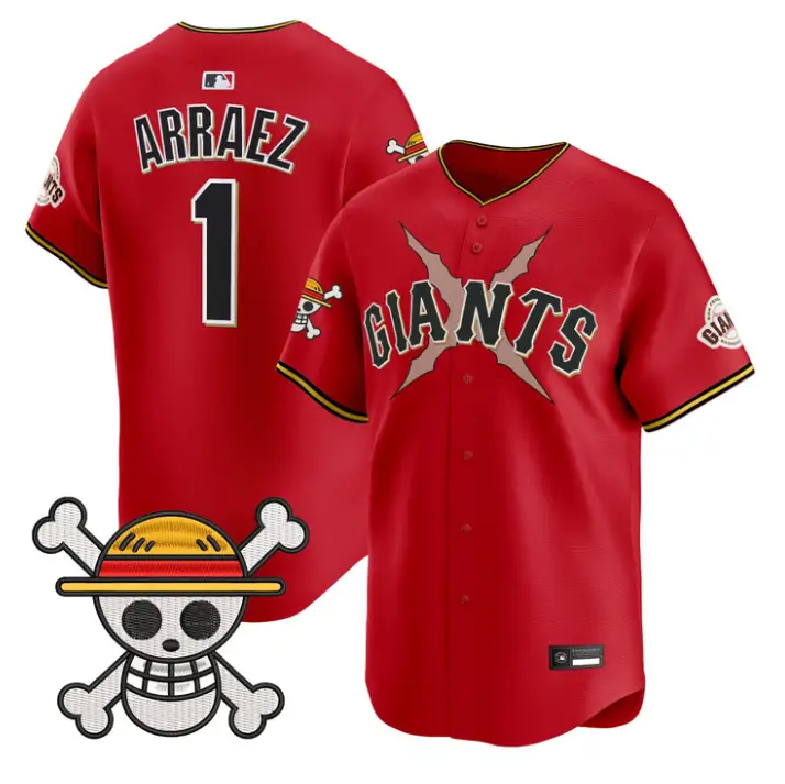 Luis Arráez Jersey #1 San Francisco Giants One Piece Premier Stitched by My Store