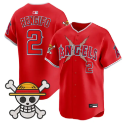 Luis Rengifo Jersey #2 Los Angeles Angels One Piece Premier Stitched by My Store