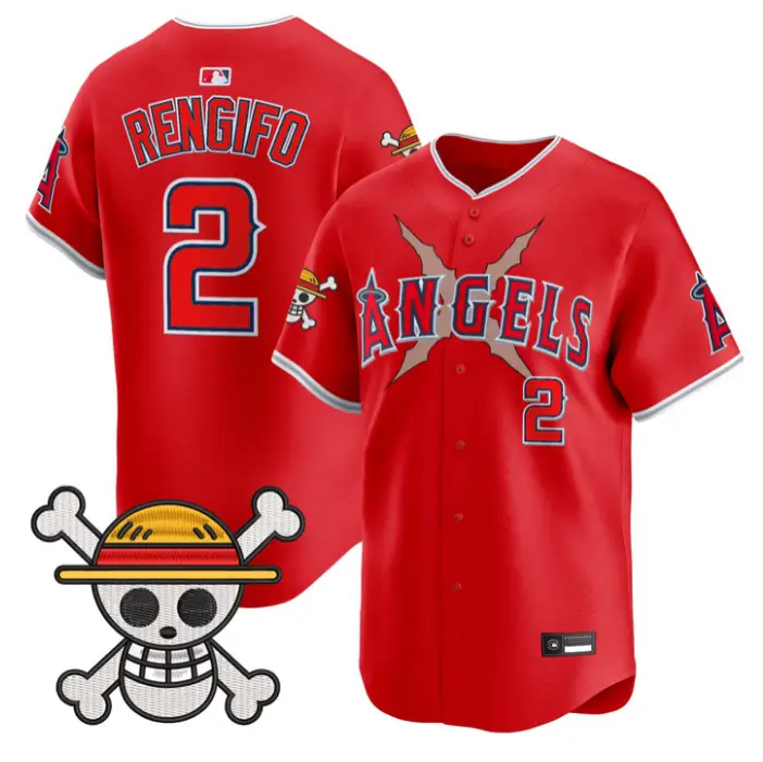 Luis Rengifo Jersey #2 Los Angeles Angels One Piece Premier Stitched by My Store