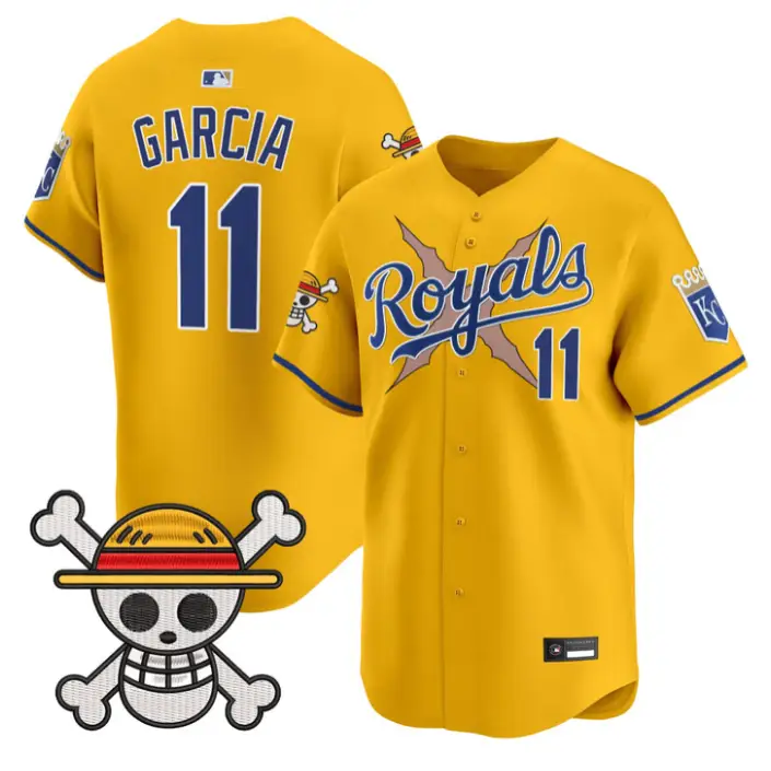 Maikel Garcia Jersey #11 Kansas City Royals One Piece Premier Stitched by My Store