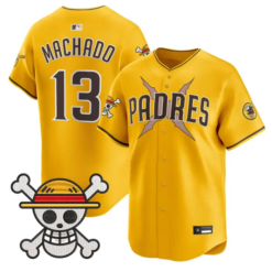 Manny Machado Jersey #13 Padres One Piece Premier Limited Stitched by My Store