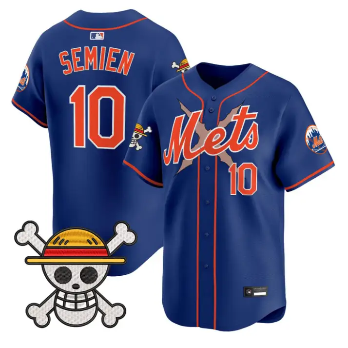 Marcus Semien Jersey #10 New York Mets One Piece Premier Stitched by My Store