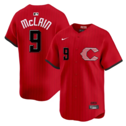 Matt McLain Jersey #9 Cincinnati Reds 2026 City Connect Vapor Premier Stitched by My Store