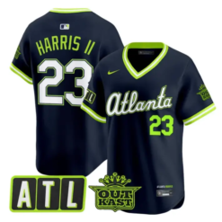 Michael Harris II Jersey #23 Atlanta Braves 2026 City Connect Outkast by My Store