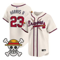 Michael Harris II Jersey #23 Atlanta Braves One Piece Premier Stitched by My Store