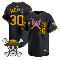 Paul Skenes Jersey #30 Pittsburgh Pirates One Piece Premier Stitched by My Store