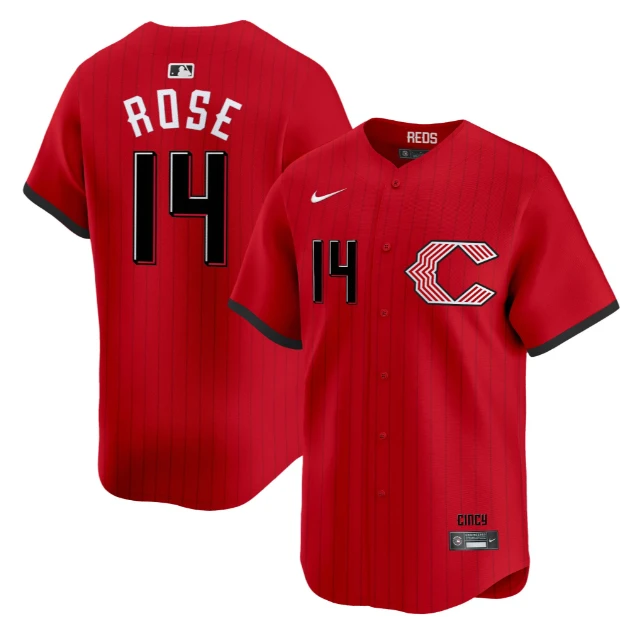 Pete Rose Jersey #14 Cincinnati Reds 2026 City Connect Vapor Premier Stitched by My Store