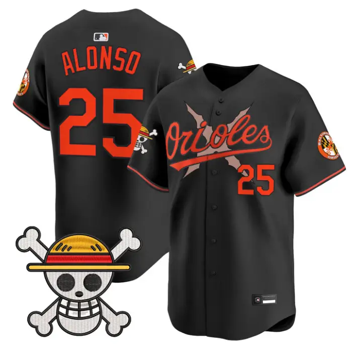 Pete Alonso Jersey #25 Baltimore Orioles One Piece Premier Stitched by My Store