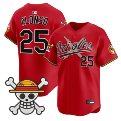Pete Alonso Jersey #25 Baltimore Orioles One Piece Premier Stitched by My Store