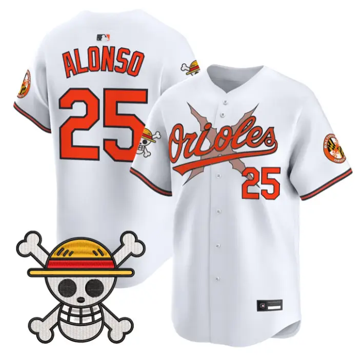 Pete Alonso Jersey #25 Baltimore Orioles One Piece Premier Stitched by My Store