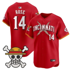 Pete Rose Jersey #14 Cincinnati Reds One Piece Vapor Premier Stitched by My Store