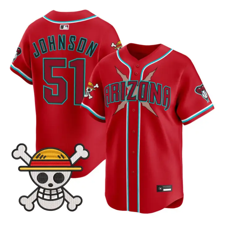 Randy Johnson Jersey #51 Diamondbacks One Piece Vapor Premier Stitched by My Store
