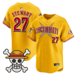 Sal Stewart Jersey #27 Cincinnati Reds One Piece Premier Stitched by My Store