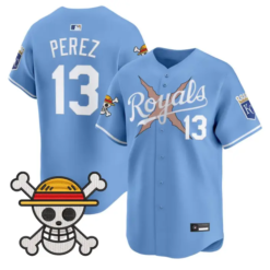 Salvador Perez Jersey #13 Kansas City Royals One Piece Premier Stitched by My Store