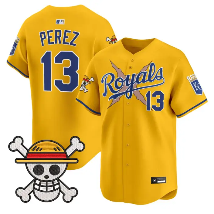 Salvador Perez Jersey #13 Kansas City Royals One Piece Premier Stitched by My Store