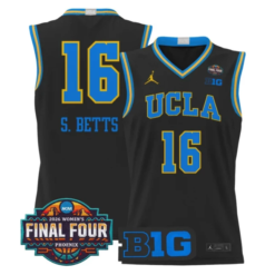 Sienna Betts Jersey #16 UCLA Bruins 2026 Final Four Patch Stitched by My store basketball