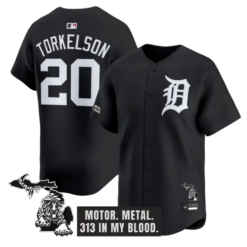 Spencer Torkelson Jersey #20 Detroit Tigers Old English Edition Stitched by My Store