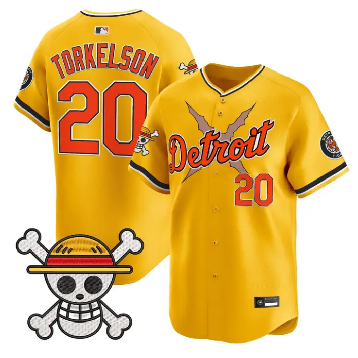 Spencer Torkelson Jersey #20 Detroit Tigers One Piece Premier Stitched by My Store