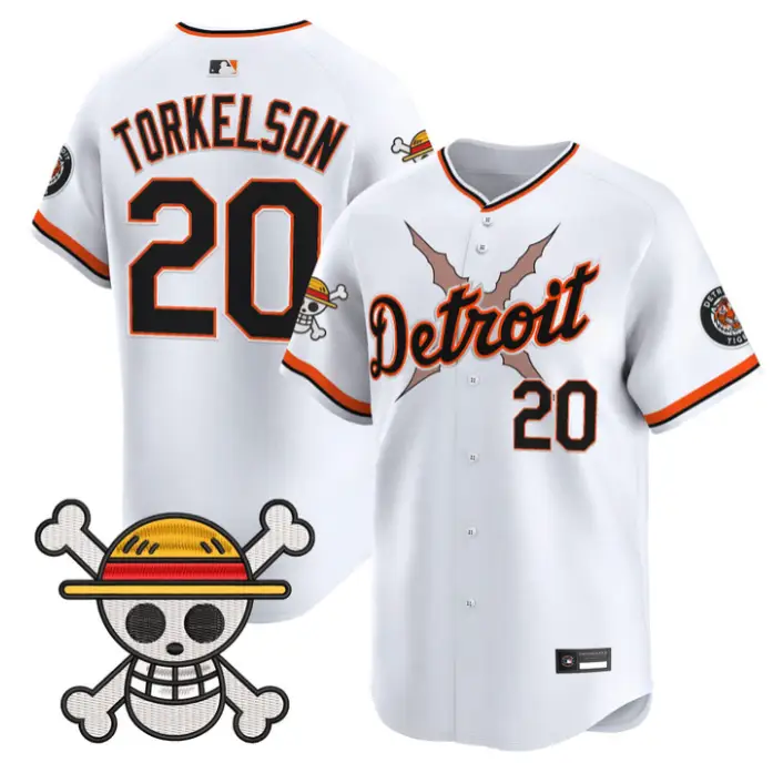 Spencer Torkelson Jersey #20 Detroit Tigers One Piece Premier Stitched by My Store